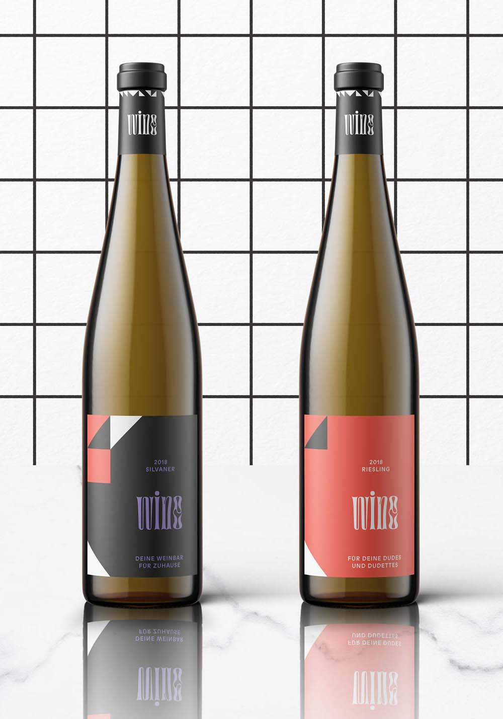 Mindt Design Studio Wine Packaging