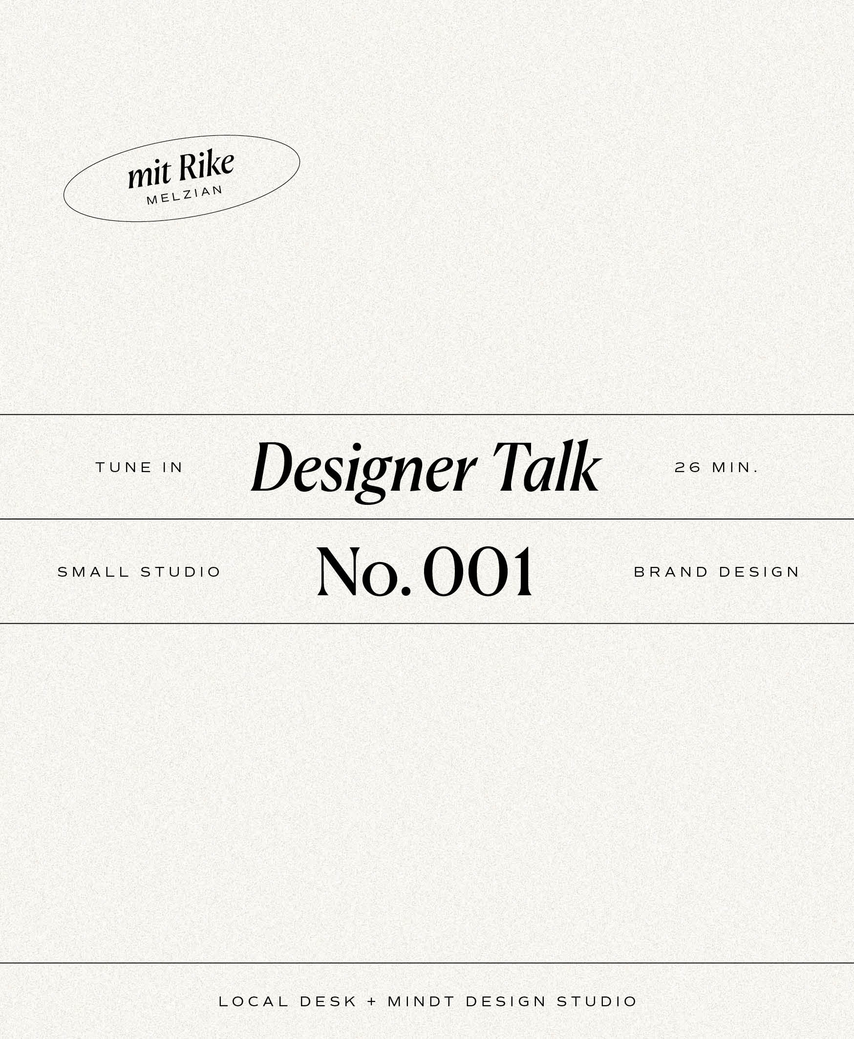 Designer Talk mit Rike von Local Desk