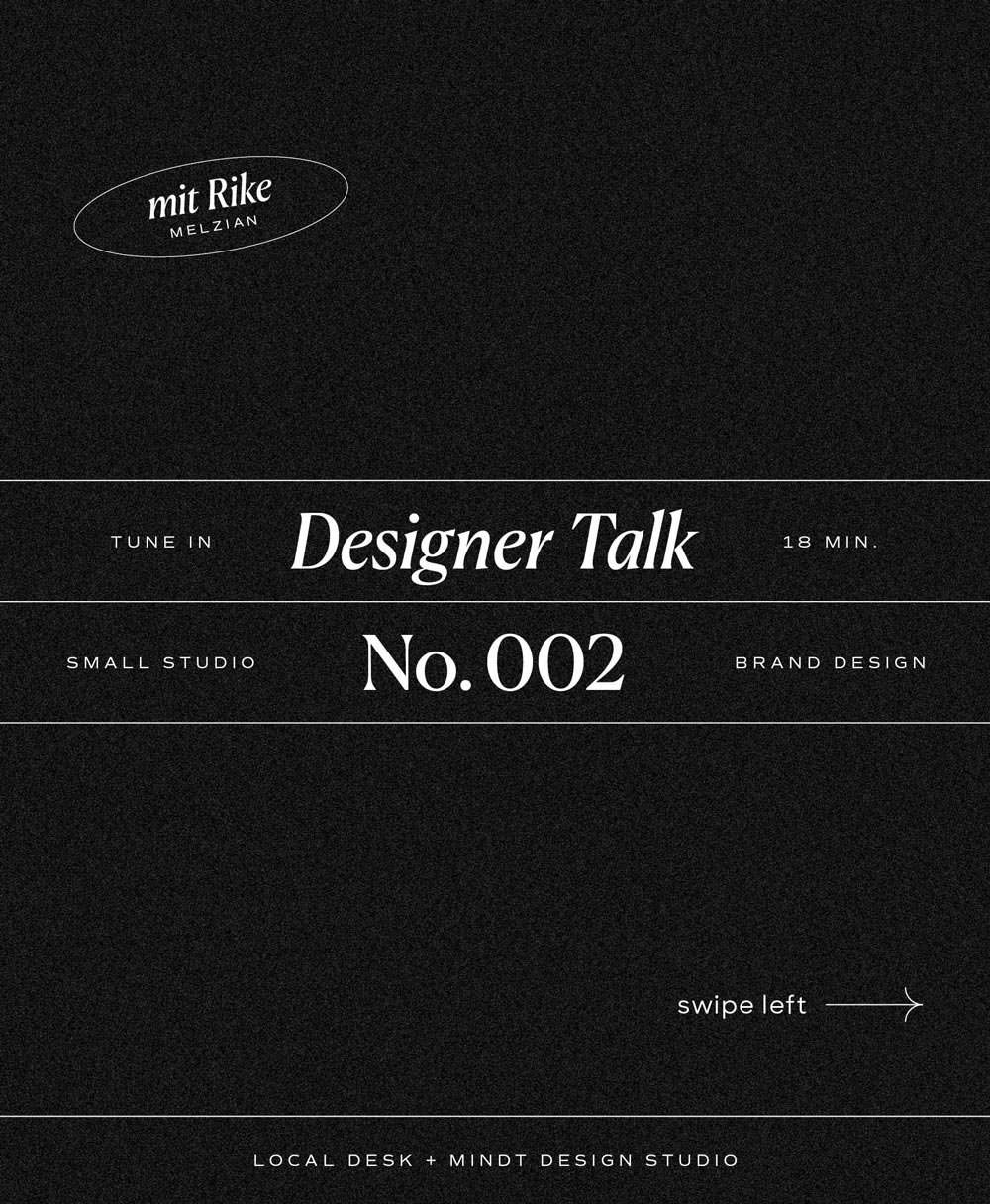 Was kostet Design? Designer Talk mit Rike von Local Desk