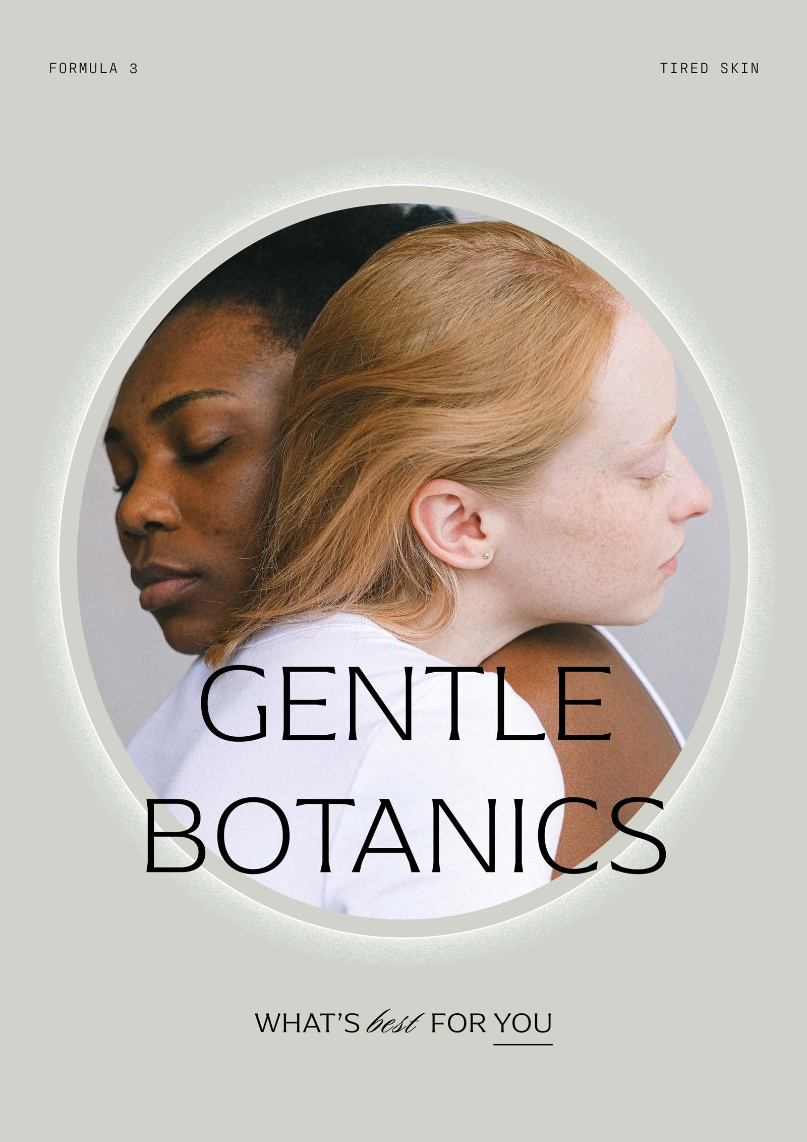 Gentle Botanics Skincare Brand Kit – Advert / Werbeanzeige